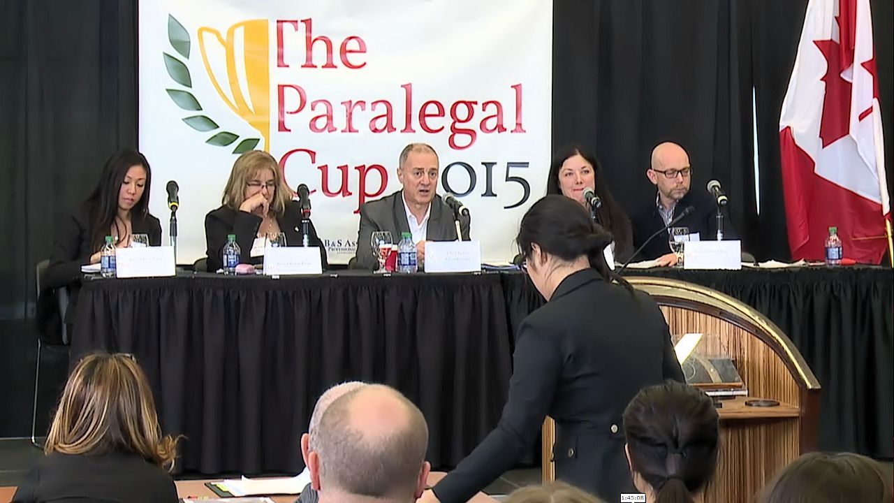 The 2015 Paralegal Cup Finals