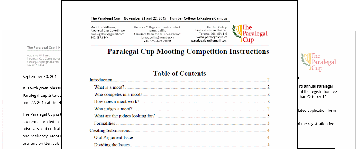 2015 Competition Resources