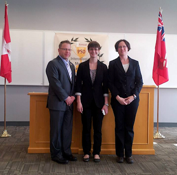 Fallon Burns, Karen Fair and Doug Taylor, Inaugural Steering Committee
