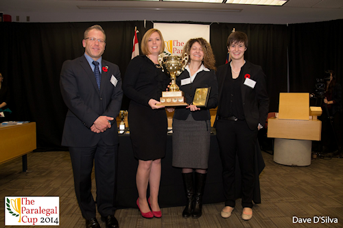 Silvana Lombardo - Humber College, Paralegal Cup Errol Sue Professionalism Award