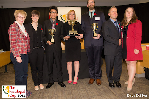 Clifton Yiu and Christopher Gould - Seneca College, Paralegal Cup Champions