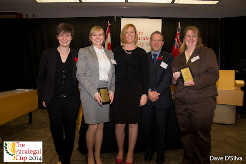 Jade MacDonald and Suzanne Paulin - Algonquin Careers Academy, Paralegal Cup Emond Publications Written Advocacy Award