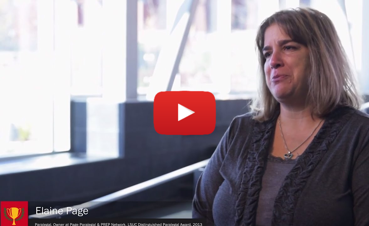 Judge / Community Partner Program Testimonial - Elaine Page